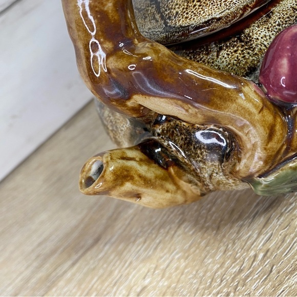 Handmade Hand Painted Ceramic Floral Forest Tree Branch Decorative Teapot - Picture 9 of 16